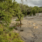 Summer Drought on Hillingdon Ranch - Block Creek after a storm
